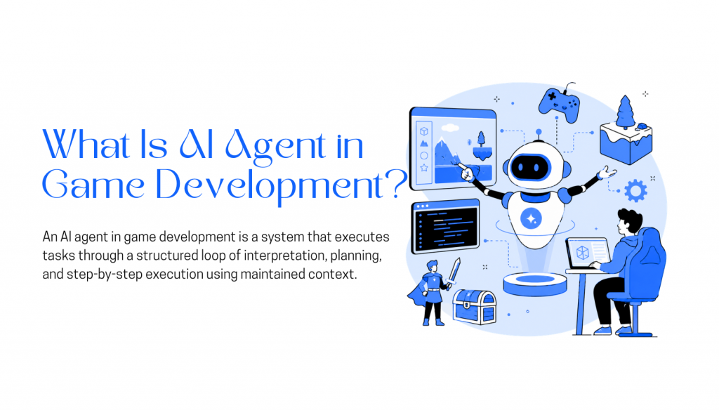 An AI agent for Game Development
