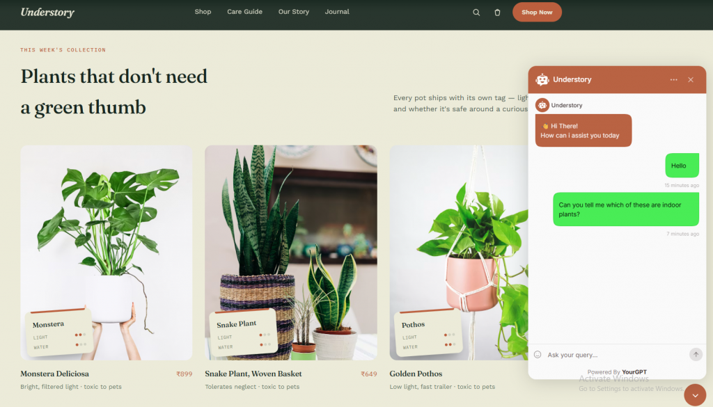 understory screenshot