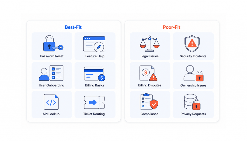 Best-Fit and Poor-Fit Use Cases