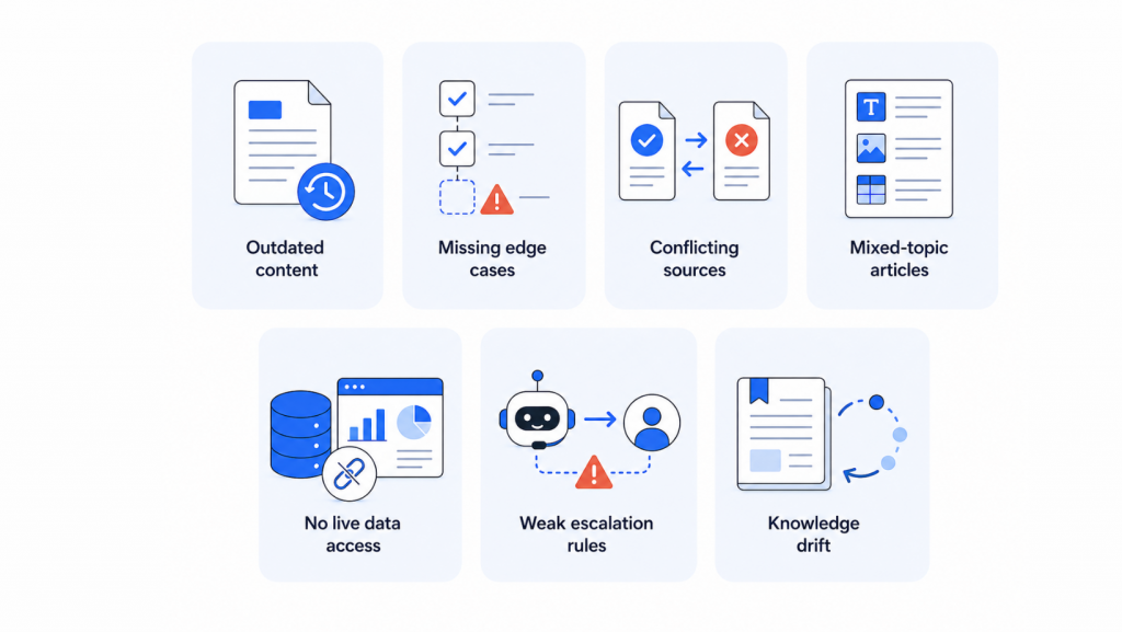 Seven Reasons Your AI Agent Gets It Wrong