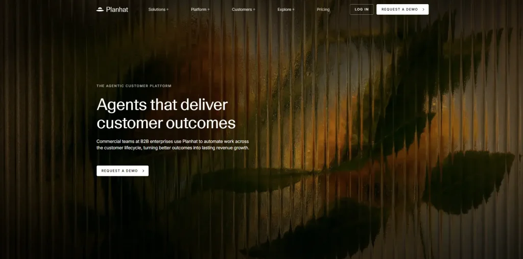 Home page of Planhat