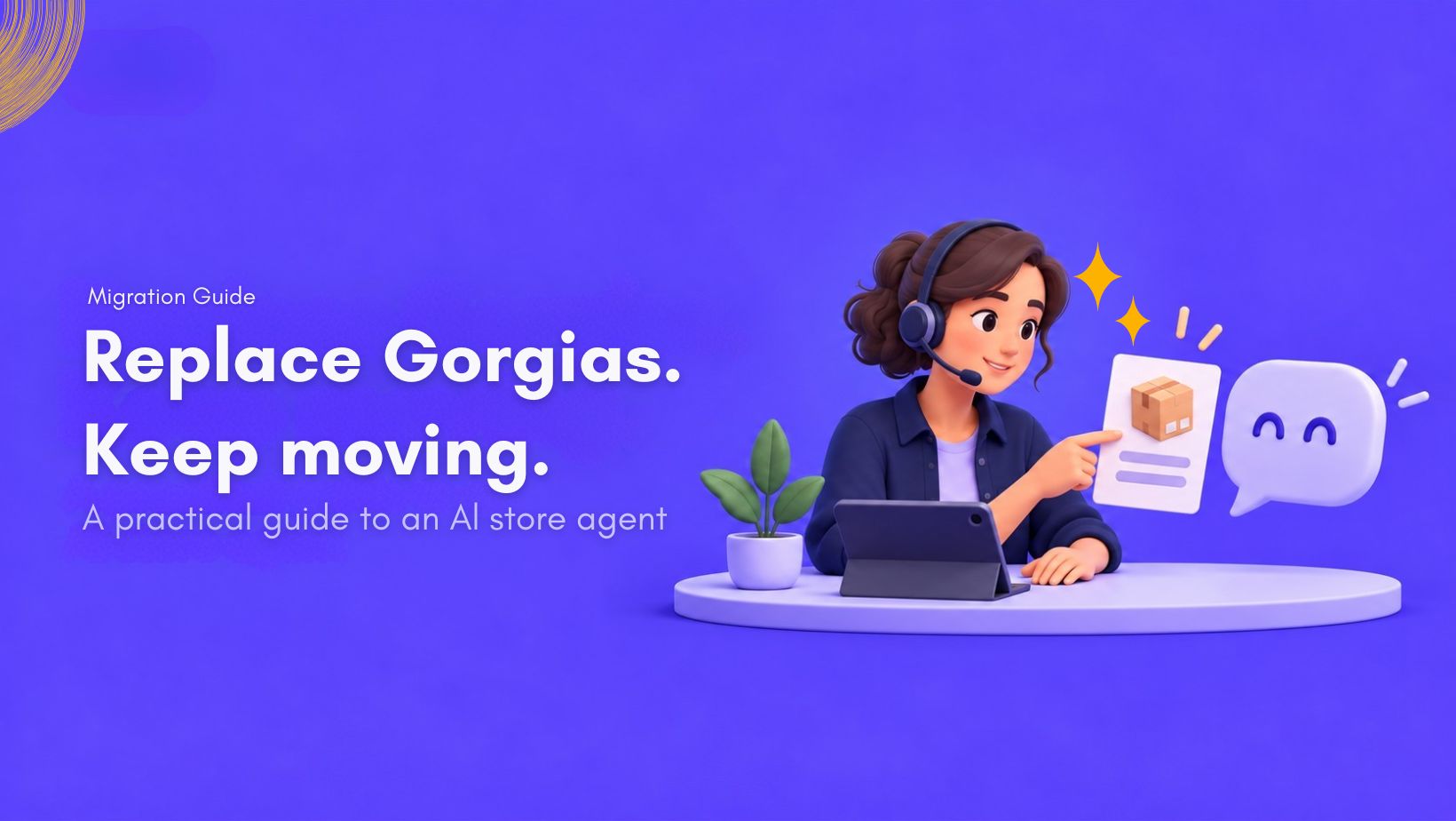 How to Replace Gorgias With an AI Store Agent