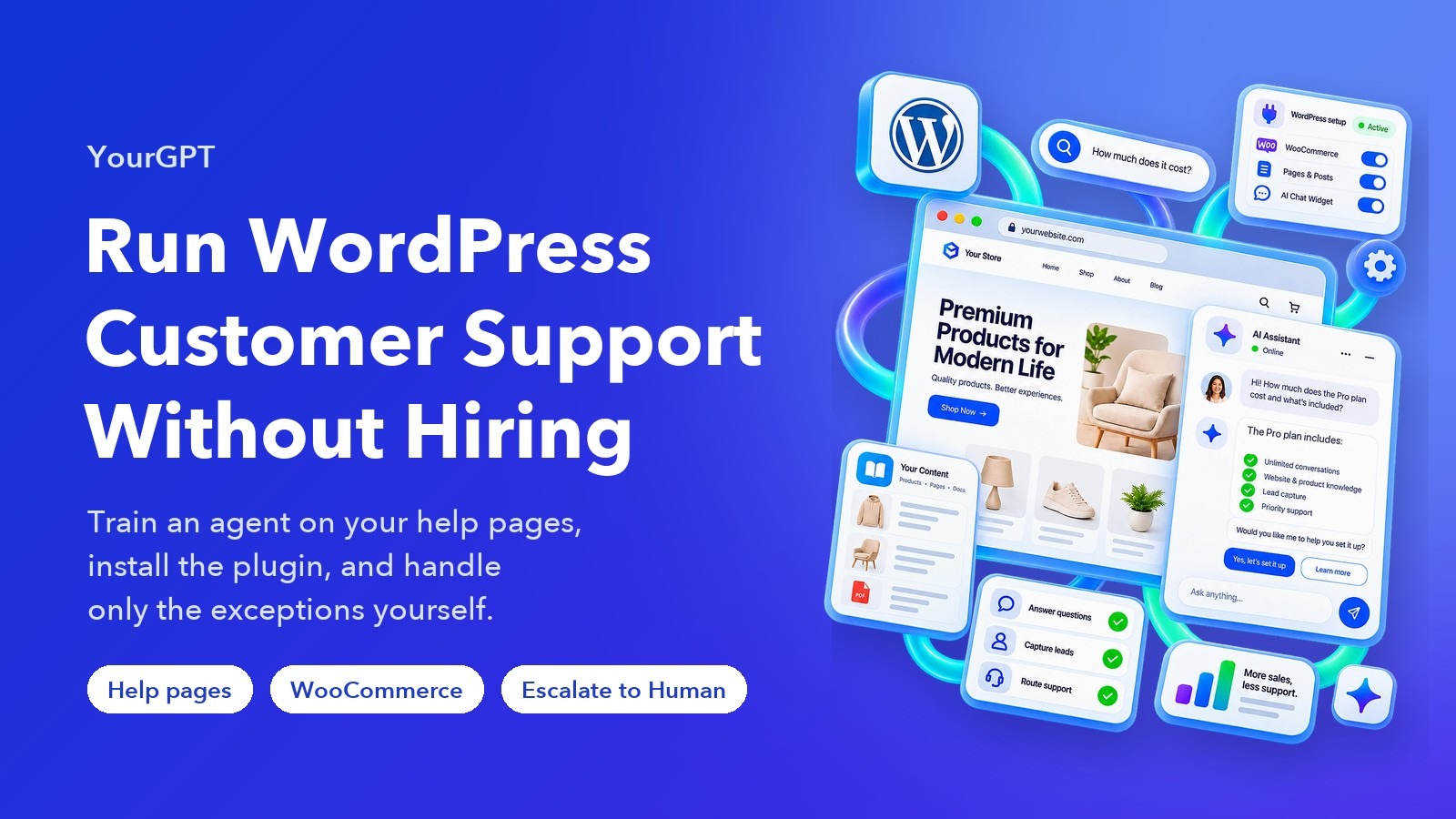 How to Run WordPress Customer Support Without Hiring