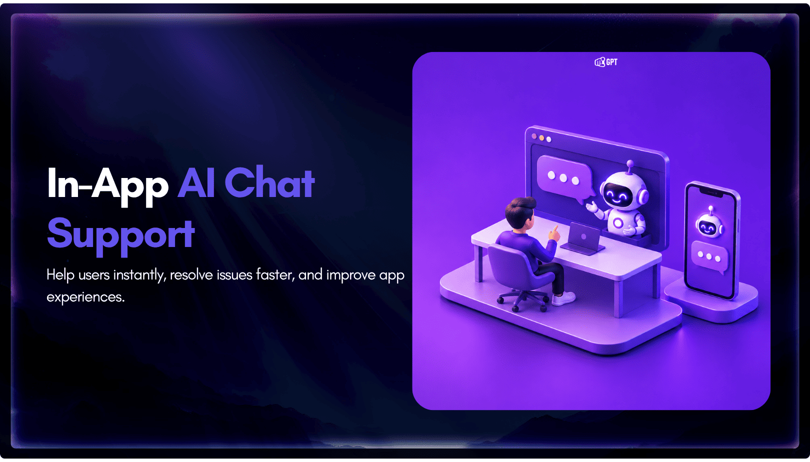 In-App Chat Support With an AI Agent for SaaS and Mobile Apps