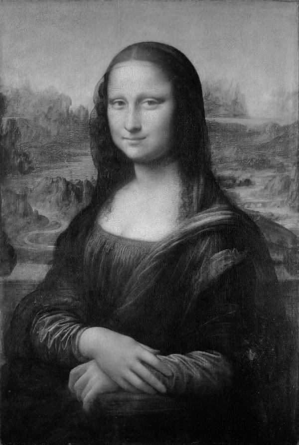 Mona Lisa: Noir Edition by Leonardo da Vinci