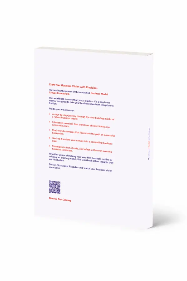 Business Model Workbook — Back cover