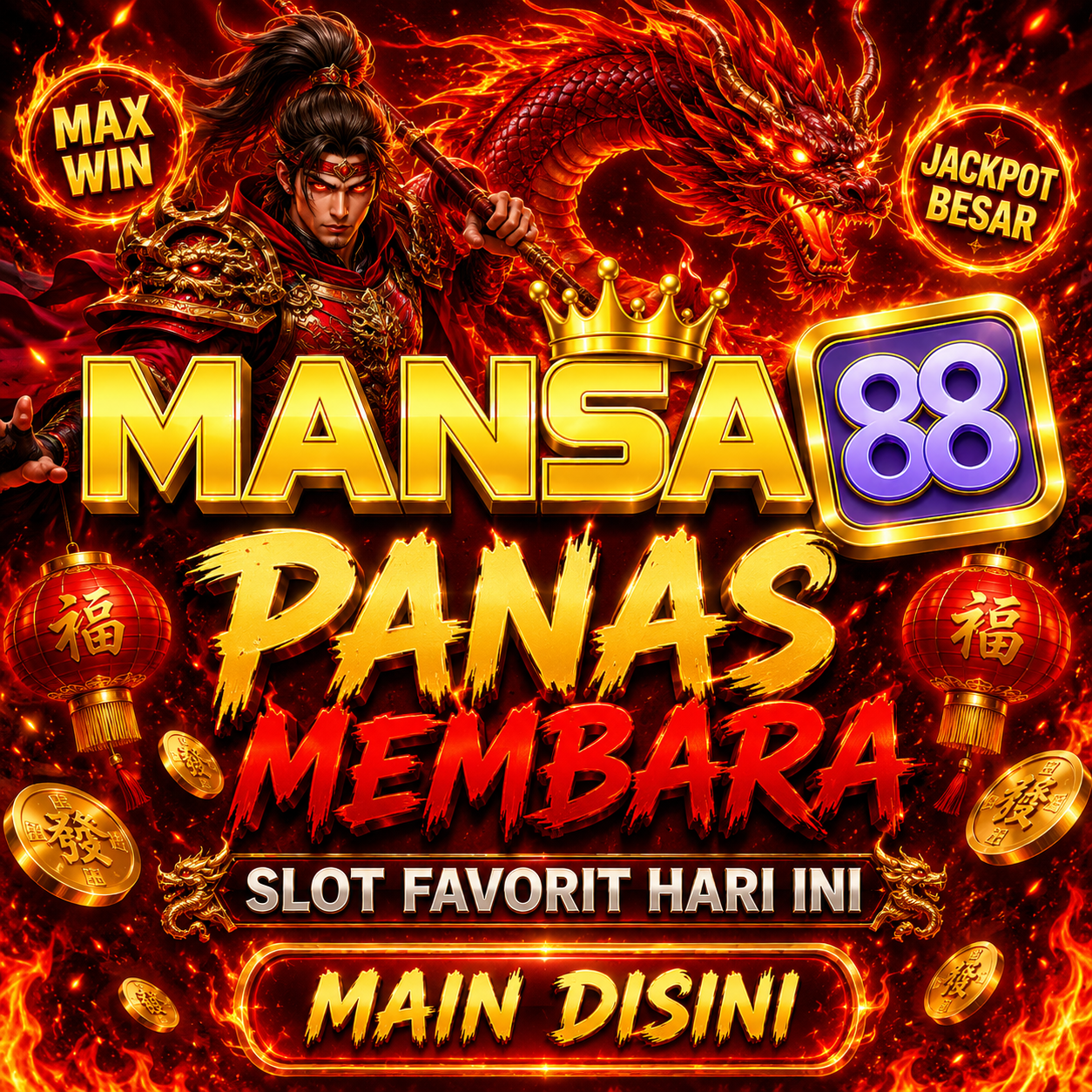 Agen Toto Slot Terpercaya 2026 – mansa88 | Slot88 & Slot77 Gacor