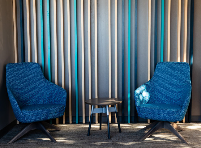 Springfield Clinic Dermatology-Monroe patient waiting area.