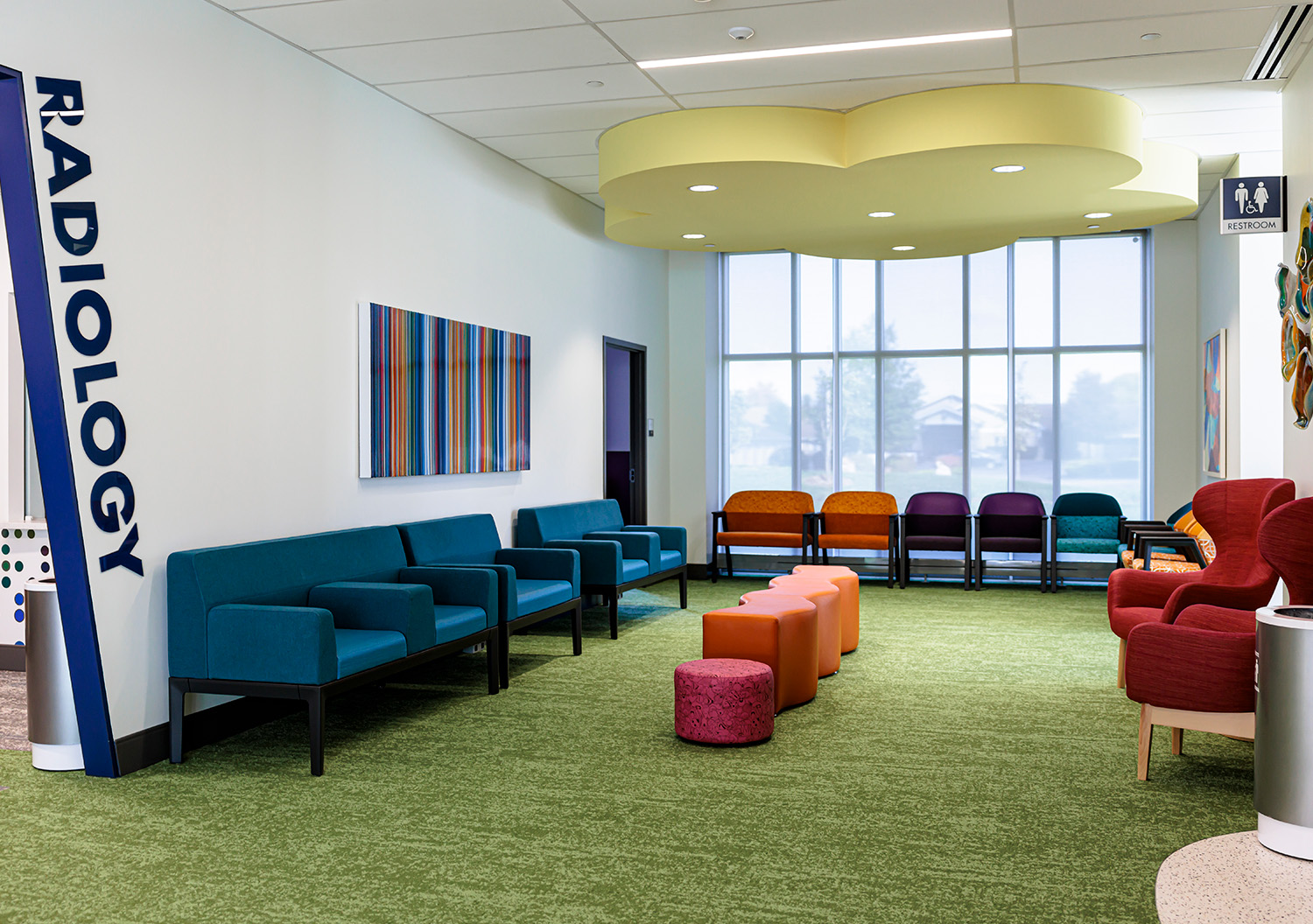 This facility offers on-site lab and radiology services.