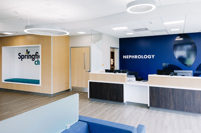 Springfield Clinic Carpenter is a newly renovated facility that offers endocrinology and nephrology care.