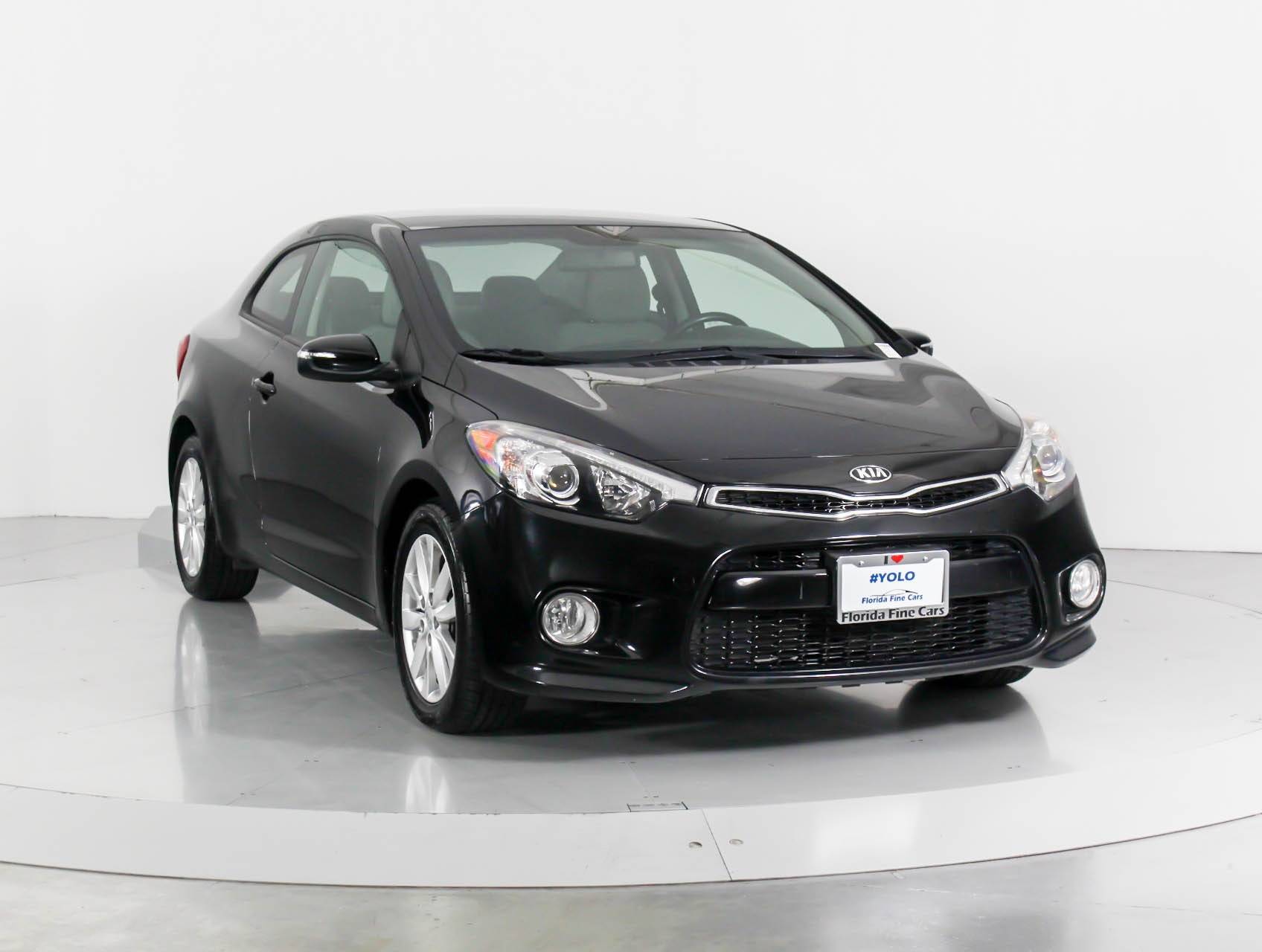 Florida Fine Cars - Used KIA FORTE KOUP 2015 WEST PALM EX