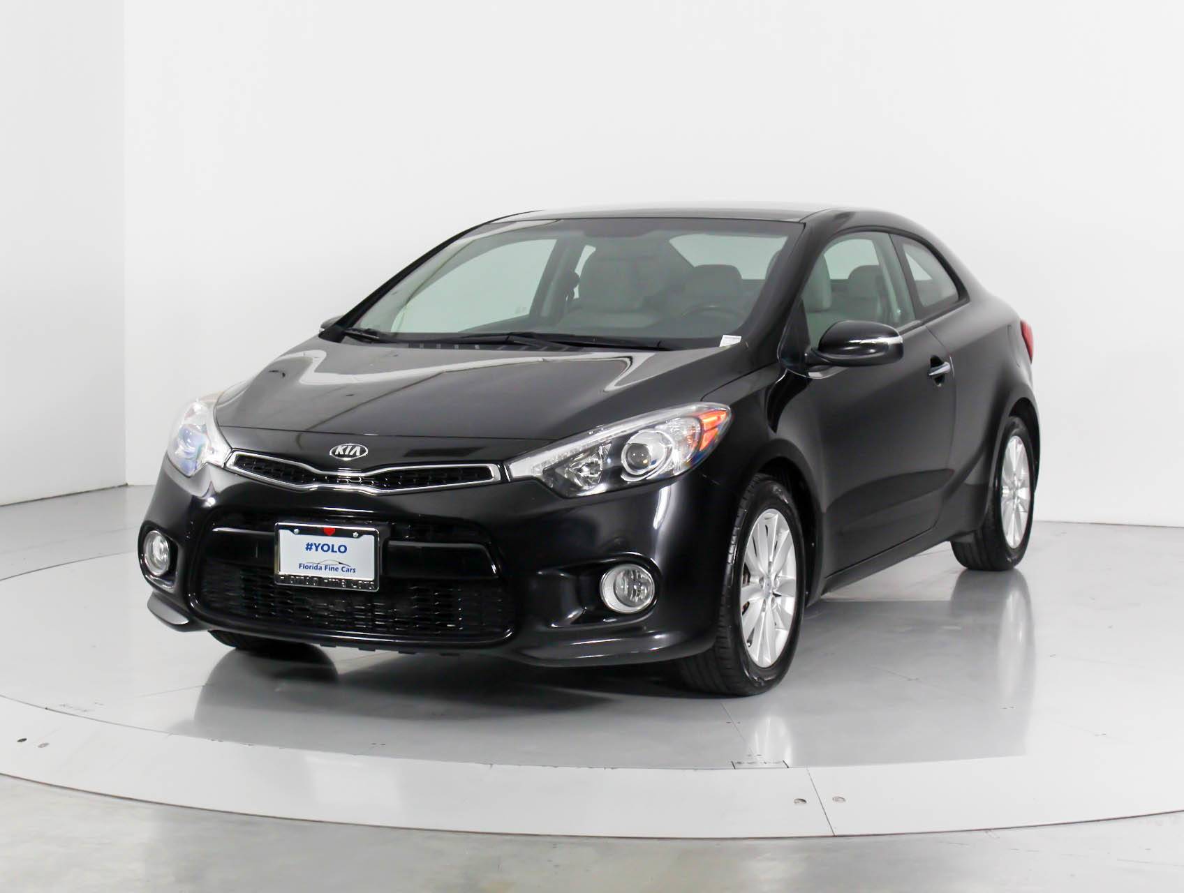 Florida Fine Cars - Used KIA FORTE KOUP 2015 WEST PALM EX