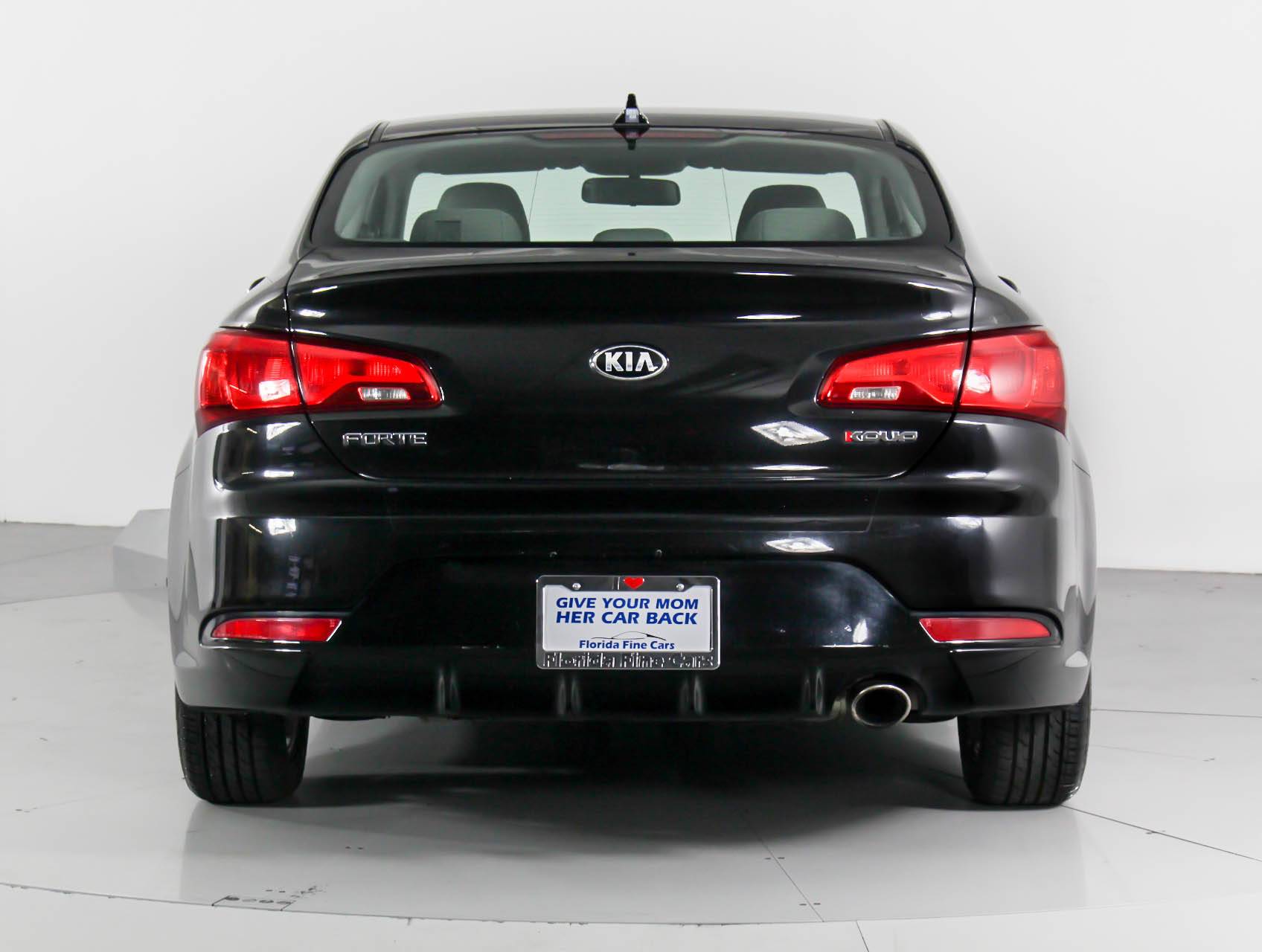 Florida Fine Cars - Used KIA FORTE KOUP 2015 WEST PALM EX