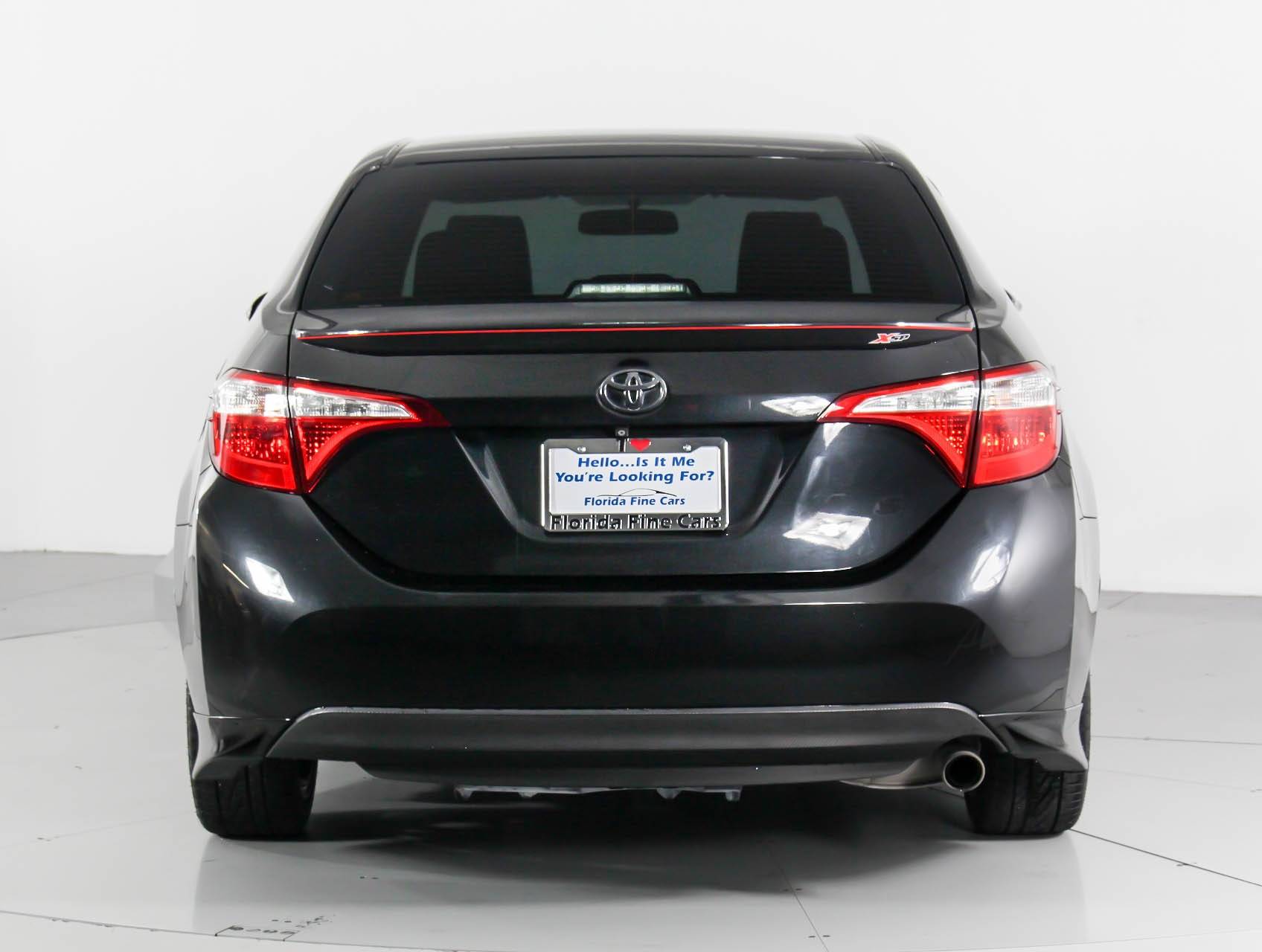 Florida Fine Cars - Used TOYOTA COROLLA 2015 MARGATE S Plus