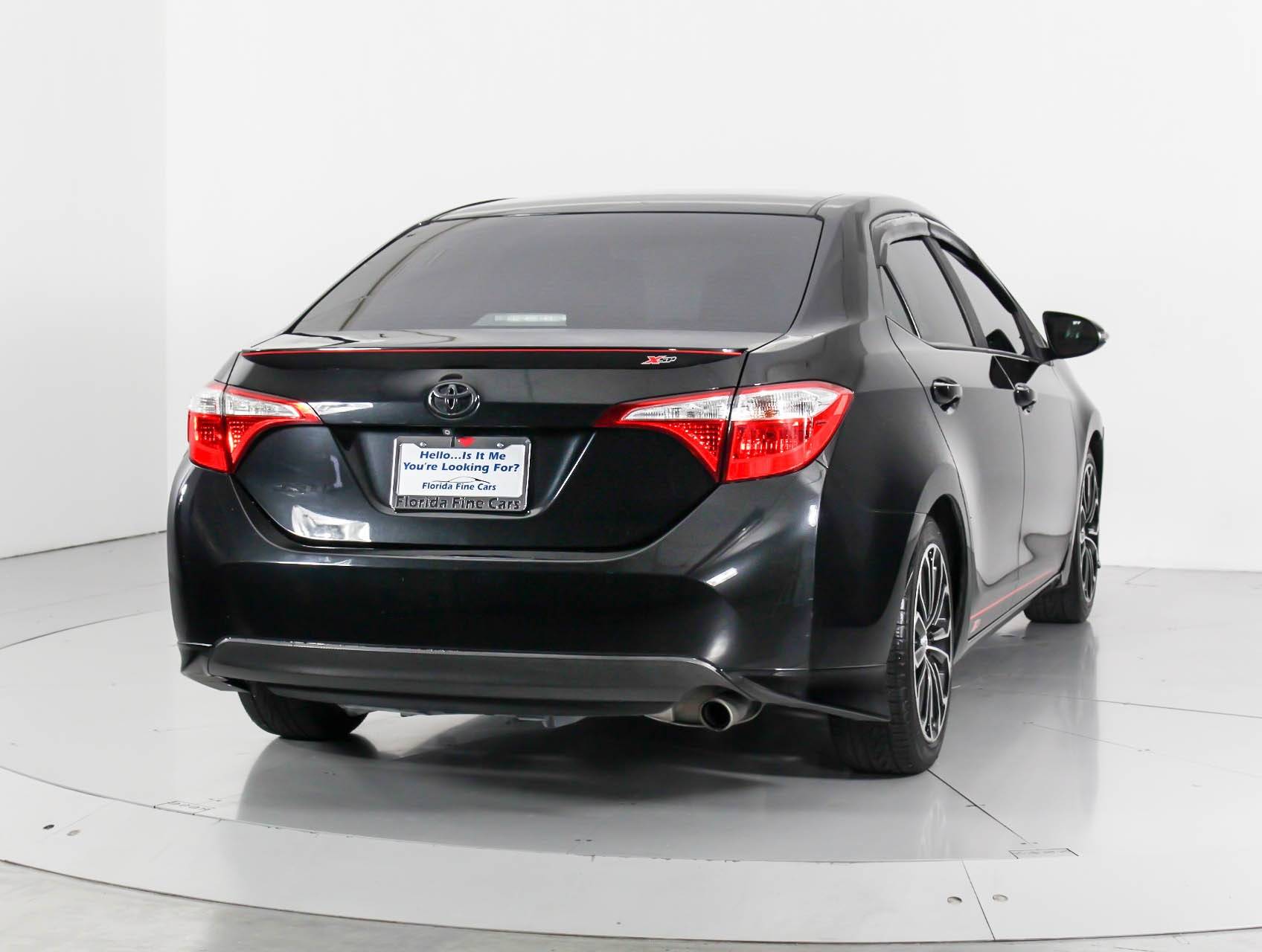 Florida Fine Cars - Used TOYOTA COROLLA 2015 MARGATE S Plus