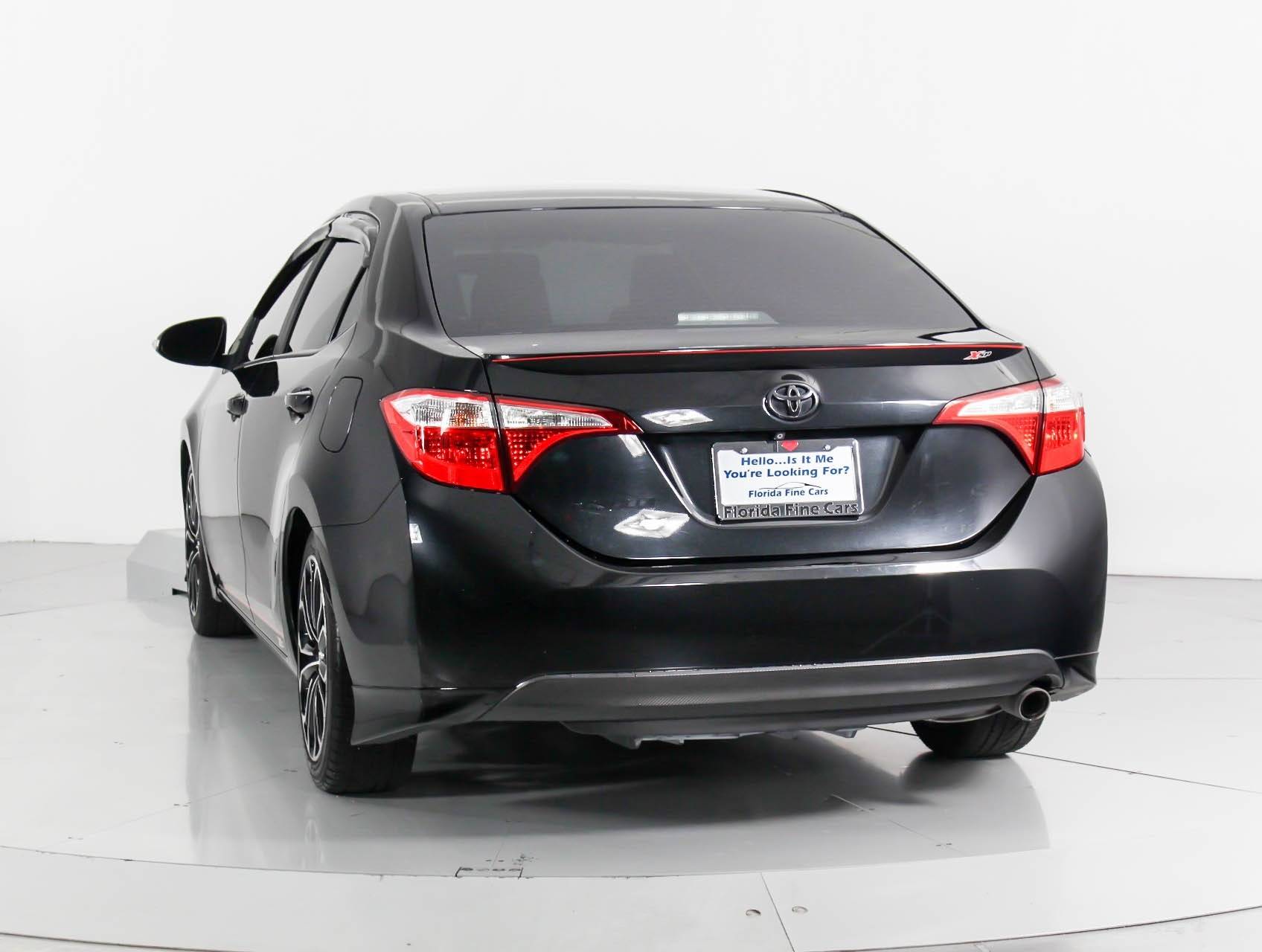 Florida Fine Cars - Used TOYOTA COROLLA 2015 MARGATE S Plus