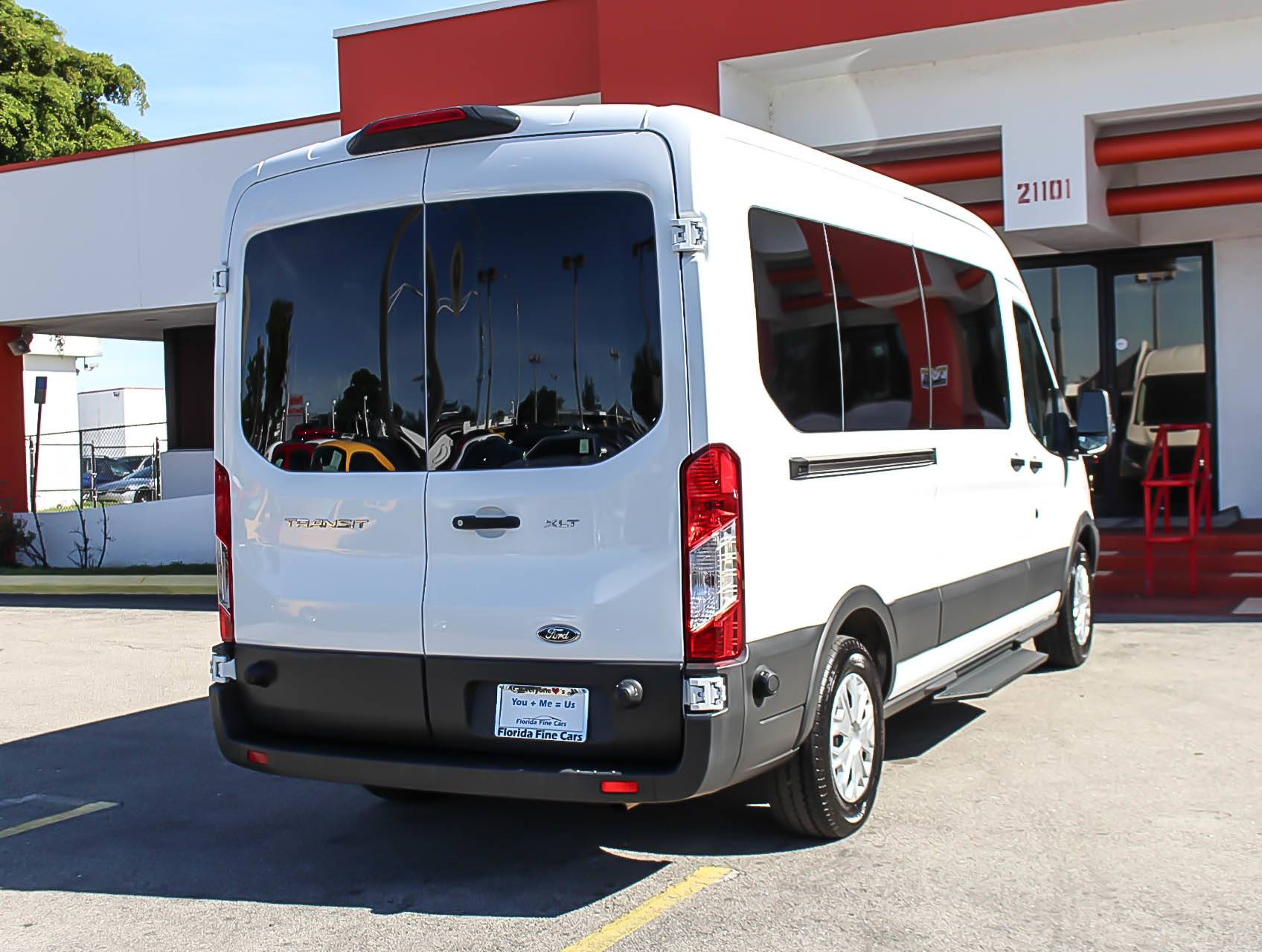 Florida Fine Cars - Used FORD TRANSIT WAGON 2018 MIAMI Xlt 15 Passenger