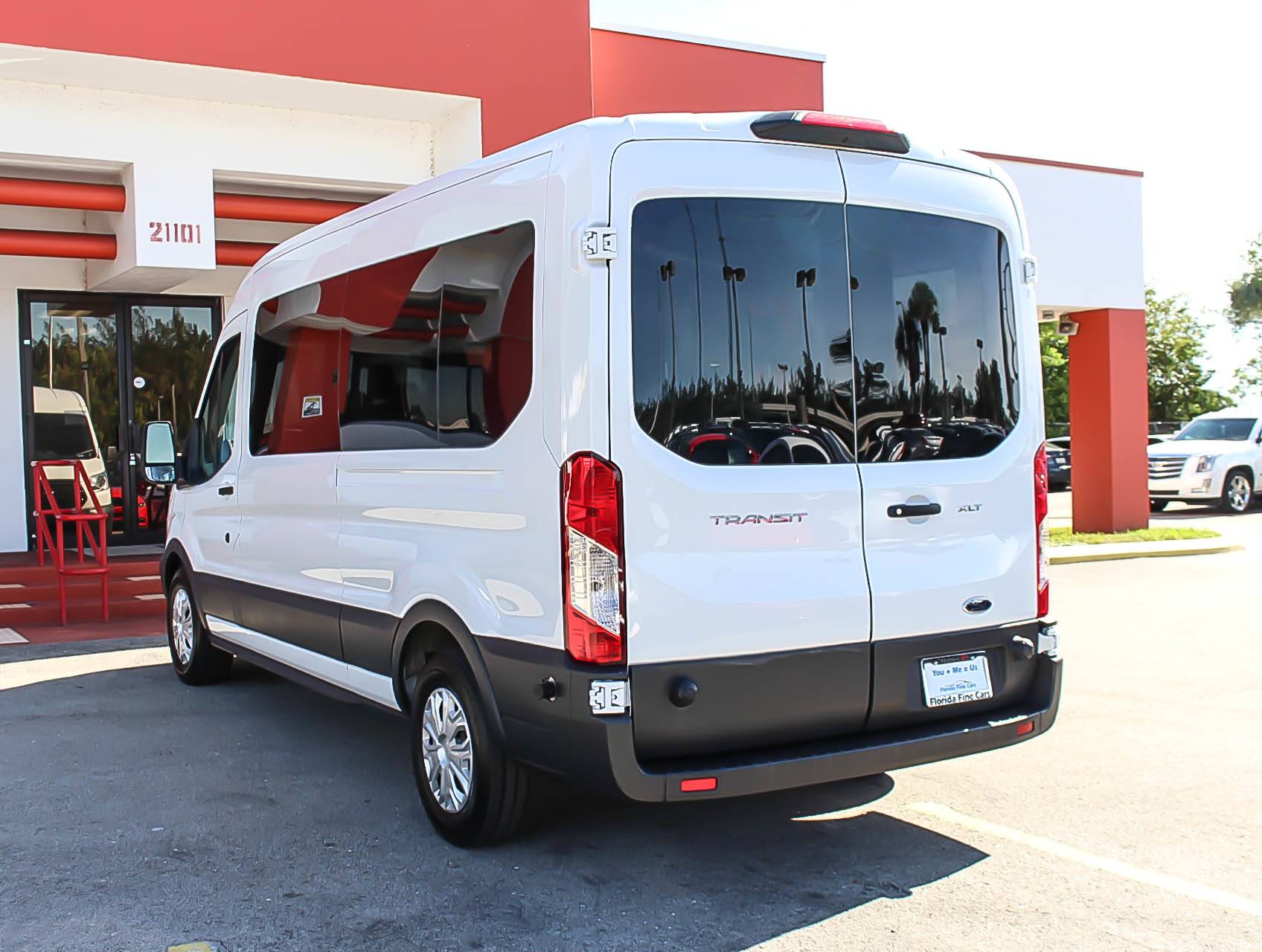 Florida Fine Cars - Used FORD TRANSIT WAGON 2018 MIAMI Xlt 15 Passenger