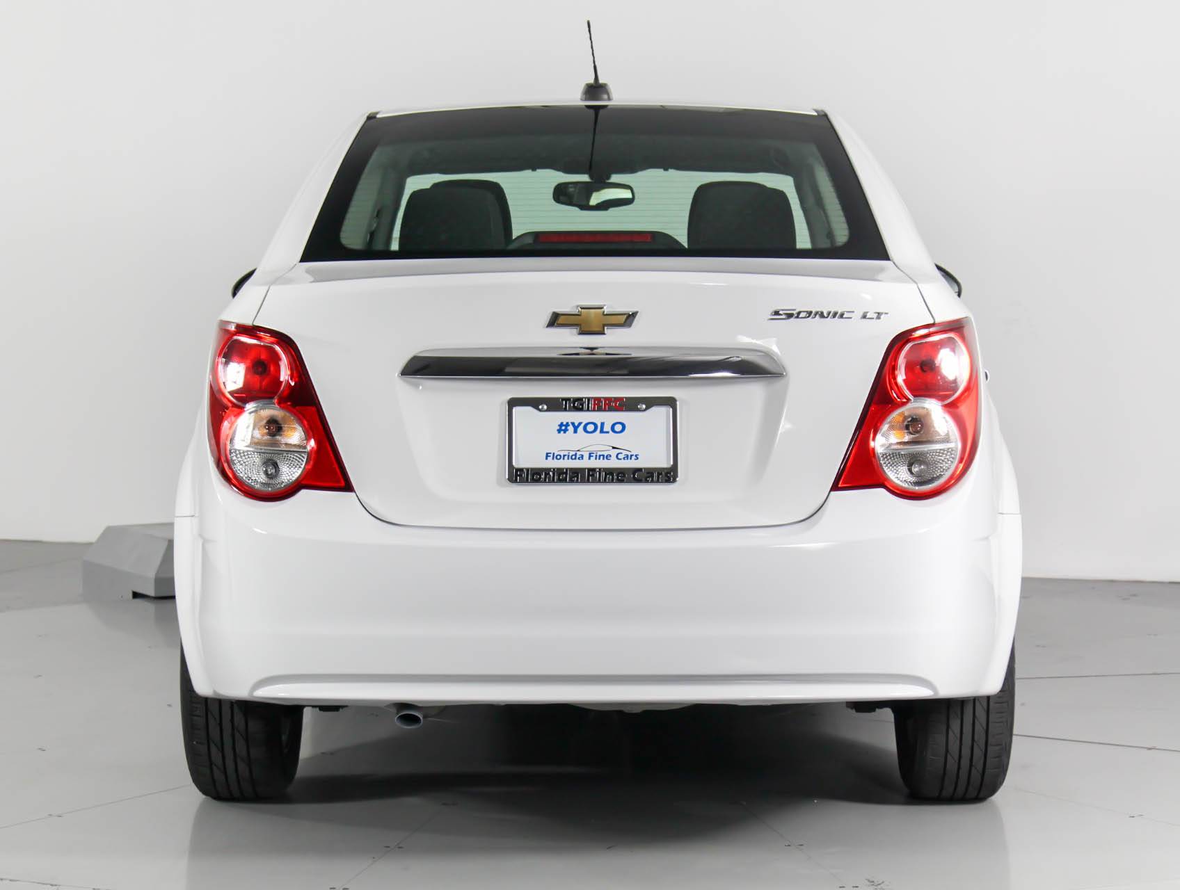 Florida Fine Cars - Used CHEVROLET SONIC 2016 MARGATE LT