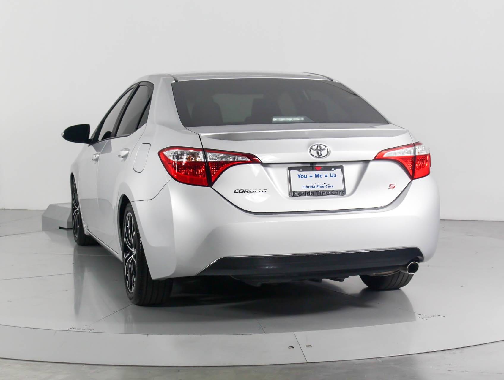 Florida Fine Cars - Used TOYOTA COROLLA 2015 WEST PALM S Plus