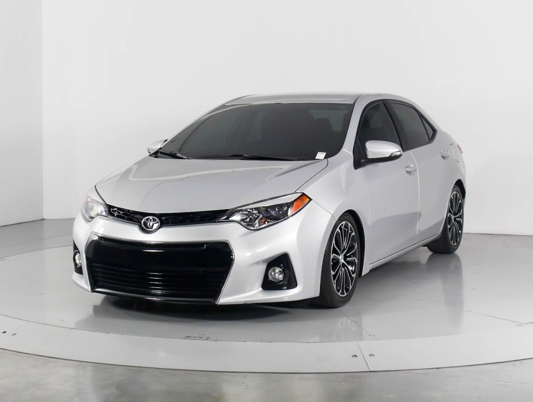 Florida Fine Cars - Used TOYOTA COROLLA 2015 WEST PALM S Plus