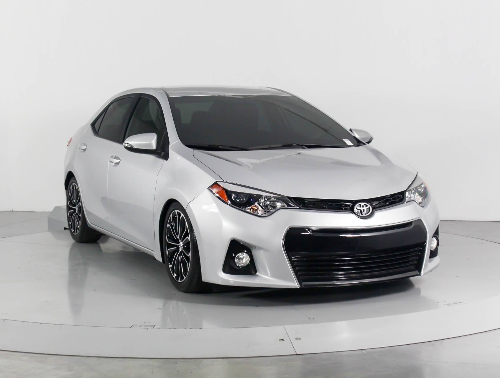 Florida Fine Cars - Used TOYOTA COROLLA 2015 WEST PALM S Plus