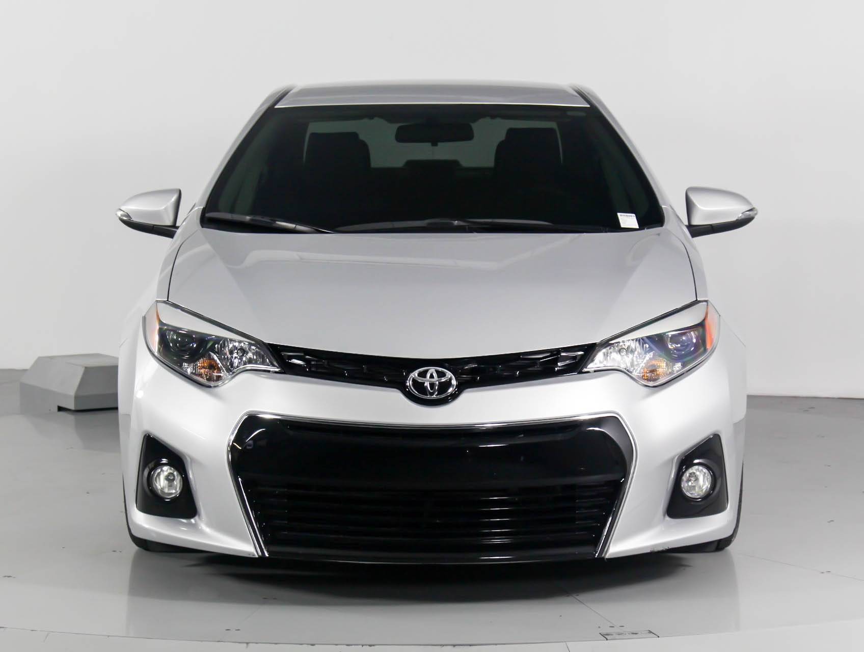 Florida Fine Cars - Used TOYOTA COROLLA 2015 WEST PALM S Plus