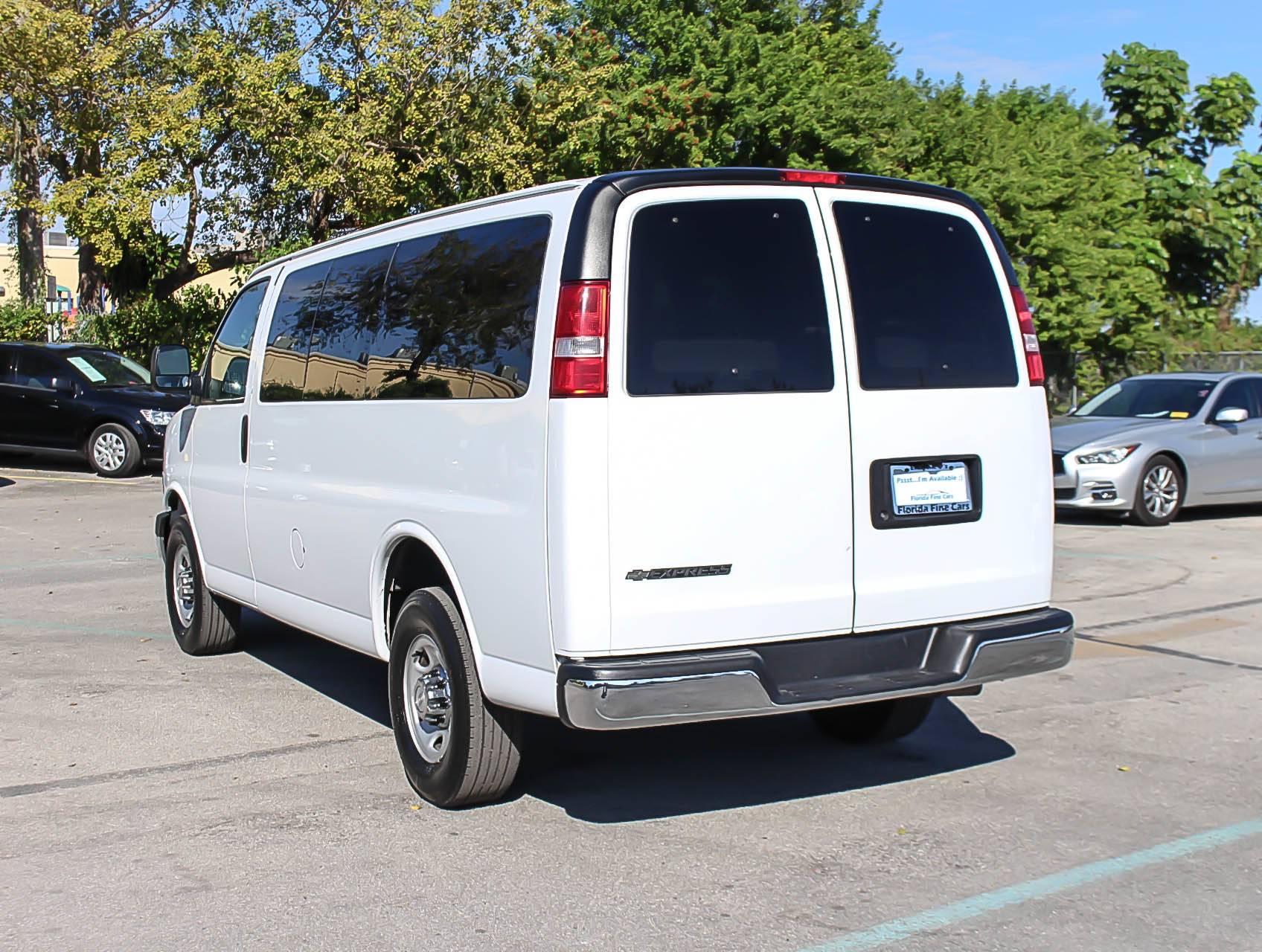 Florida Fine Cars - Used CHEVROLET EXPRESS 2017 MIAMI LT PASSENGER