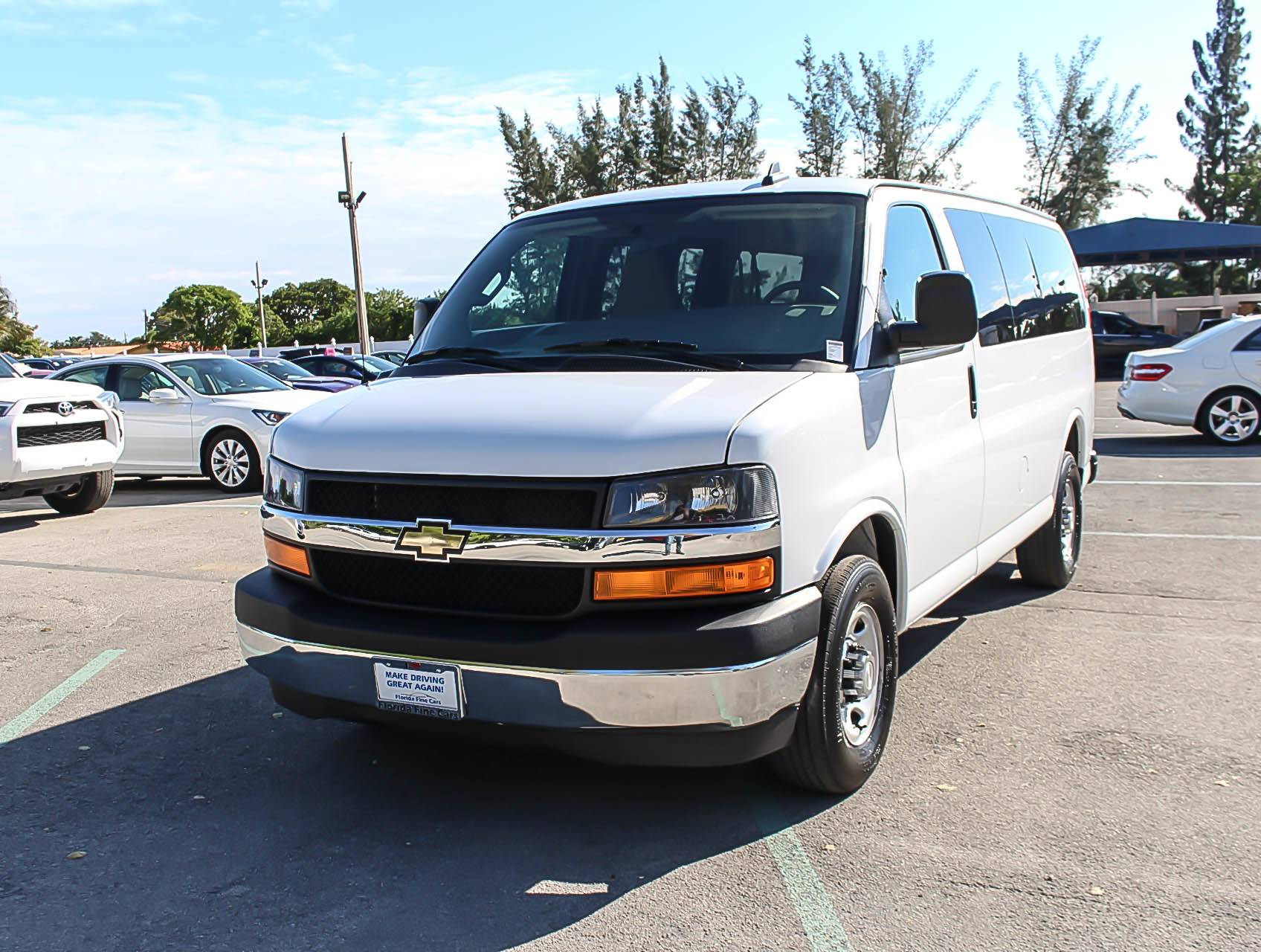 Florida Fine Cars - Used CHEVROLET EXPRESS 2017 MIAMI LT PASSENGER