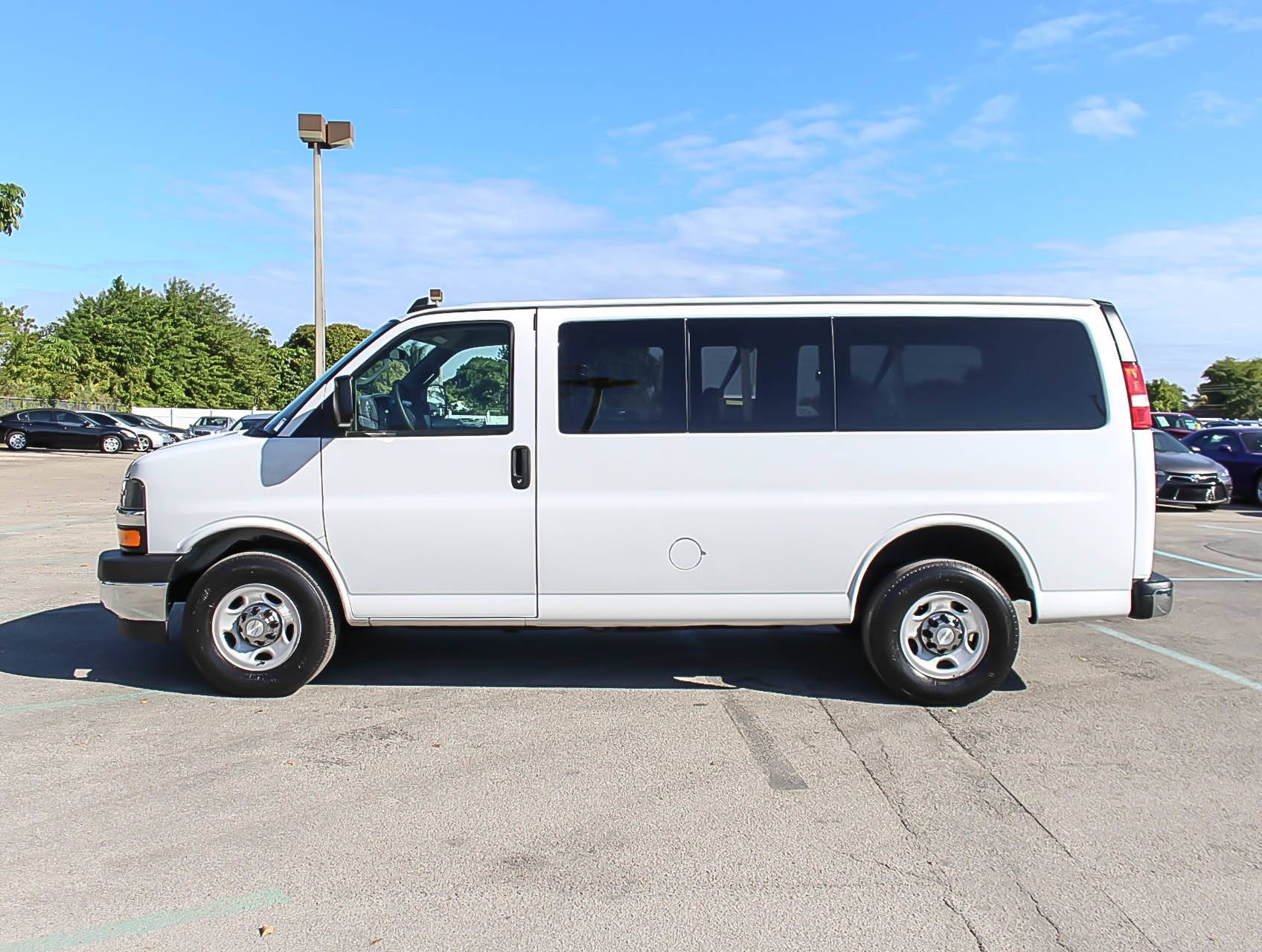 Florida Fine Cars - Used CHEVROLET EXPRESS 2017 MIAMI LT PASSENGER