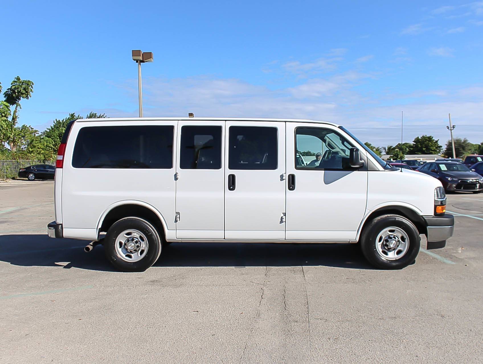 Florida Fine Cars - Used CHEVROLET EXPRESS 2017 MIAMI LT PASSENGER