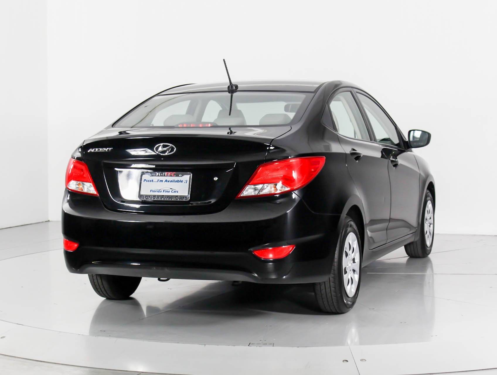 Florida Fine Cars - Used HYUNDAI ACCENT 2017 WEST PALM SE