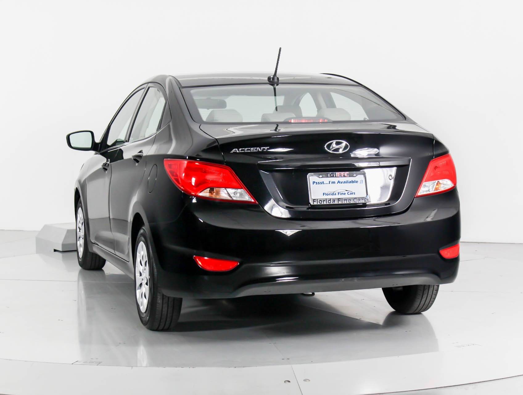 Florida Fine Cars - Used HYUNDAI ACCENT 2017 WEST PALM SE