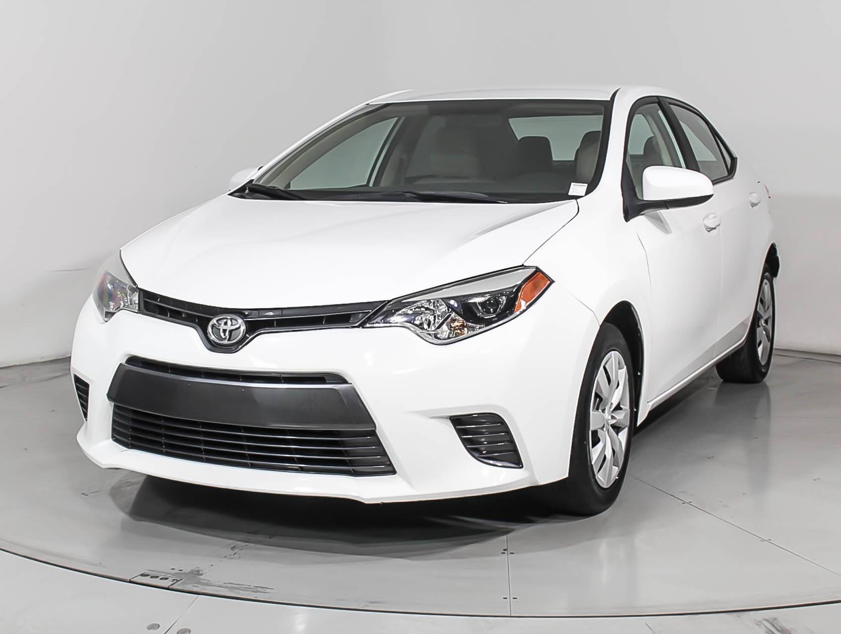 Florida Fine Cars - Used TOYOTA COROLLA 2015 MIAMI Le