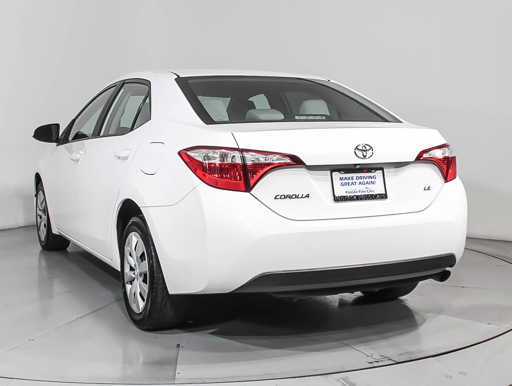 Florida Fine Cars - Used TOYOTA COROLLA 2015 MIAMI Le