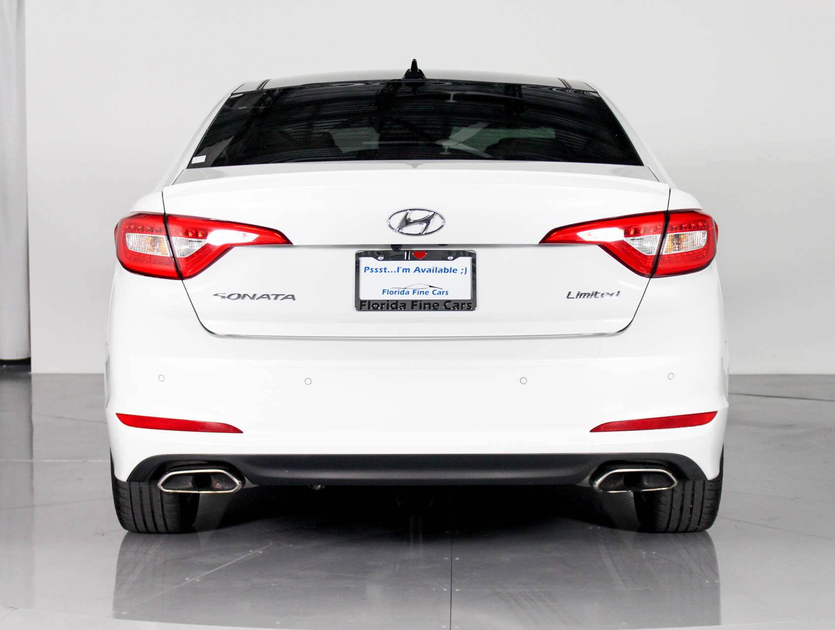 Florida Fine Cars - Used HYUNDAI SONATA 2016 WEST PALM Limited Ultimate Pkg