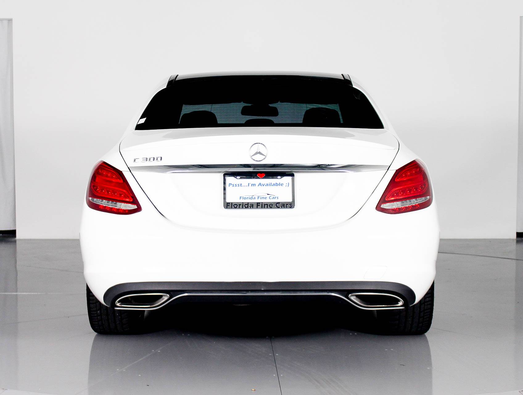 Florida Fine Cars - Used MERCEDES-BENZ C CLASS 2015 HOLLYWOOD C300