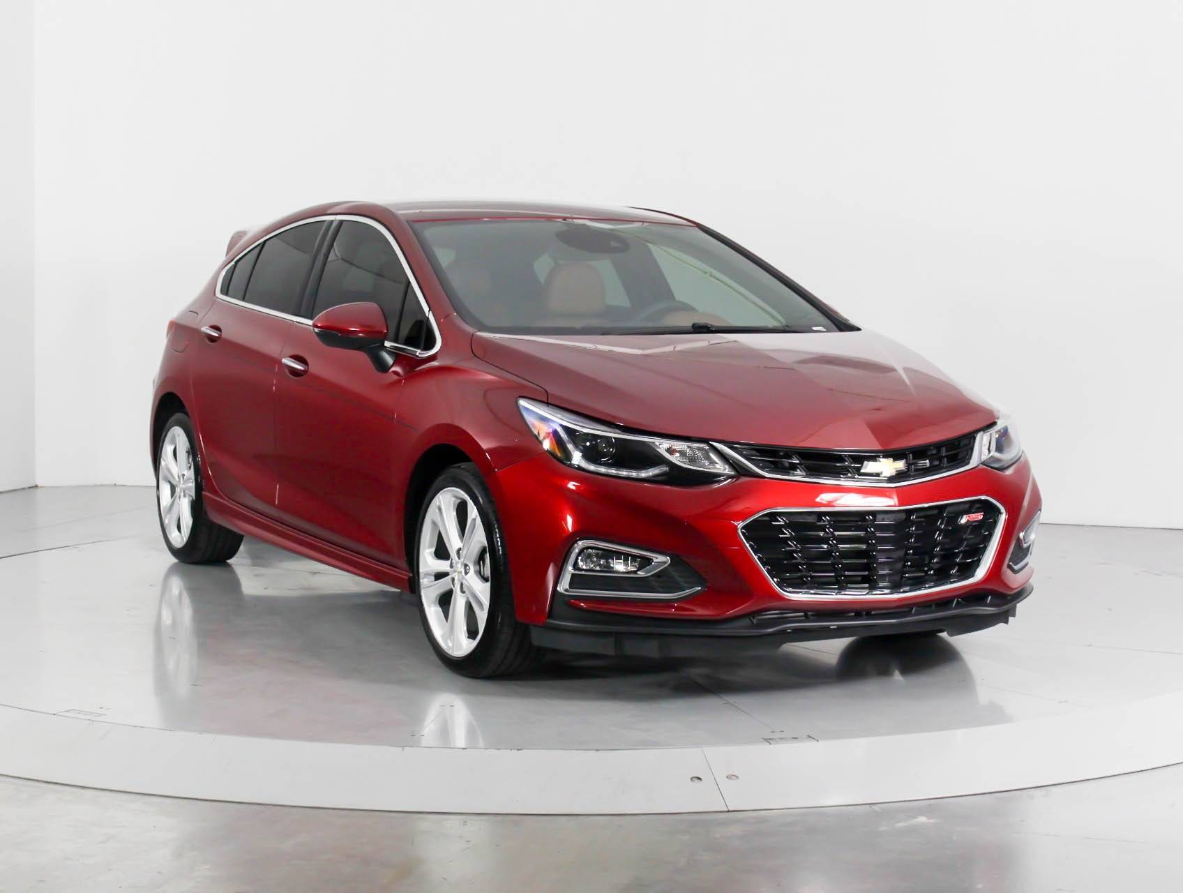 Florida Fine Cars - Used CHEVROLET CRUZE 2018 MARGATE PREMIER