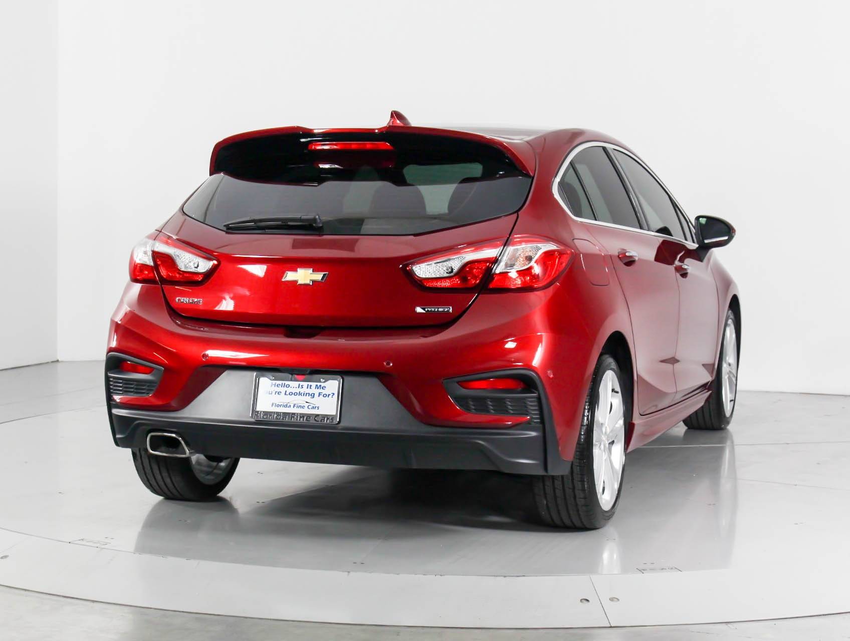 Florida Fine Cars - Used CHEVROLET CRUZE 2018 MARGATE PREMIER