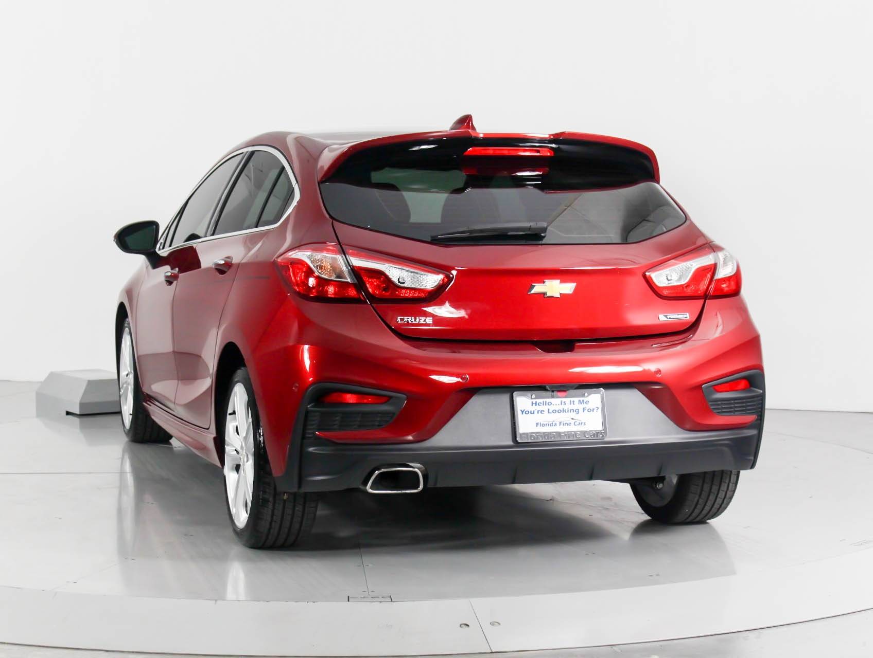 Florida Fine Cars - Used CHEVROLET CRUZE 2018 MARGATE PREMIER