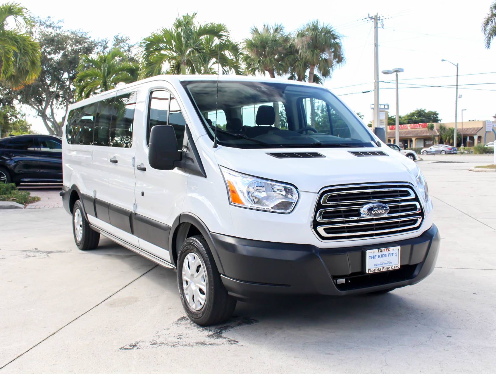 Florida Fine Cars - Used FORD TRANSIT WAGON 2017 WEST PALM Xlt 15 Passenger