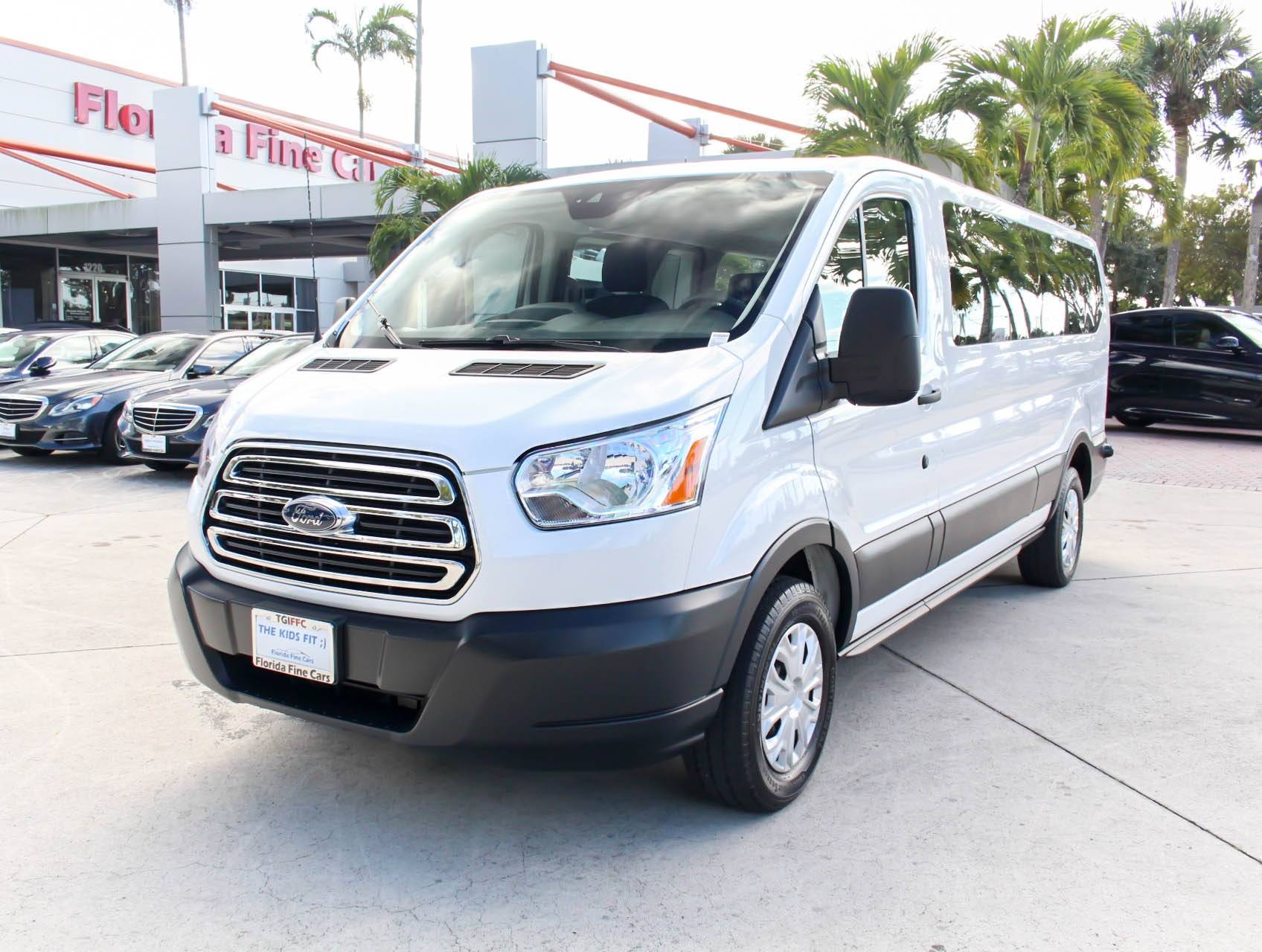 Florida Fine Cars - Used FORD TRANSIT WAGON 2017 WEST PALM Xlt 15 Passenger