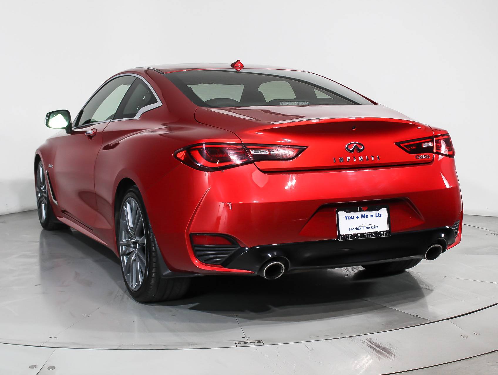 Florida Fine Cars - Used INFINITI Q60 2017 MIAMI Red Sport 400