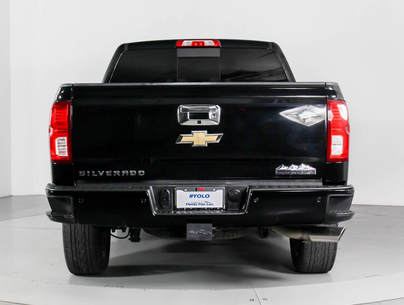 Florida Fine Cars - Used CHEVROLET SILVERADO 2016 WEST PALM HIGH COUNTRY