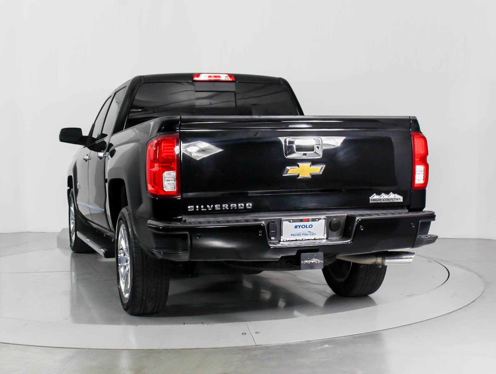 Florida Fine Cars - Used CHEVROLET SILVERADO 2016 WEST PALM HIGH COUNTRY