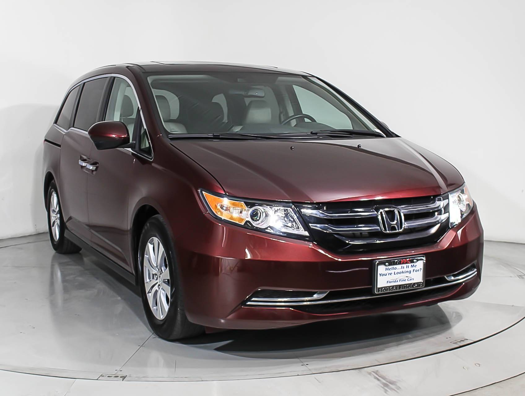Florida Fine Cars - Used HONDA ODYSSEY 2016 HOLLYWOOD EX-L