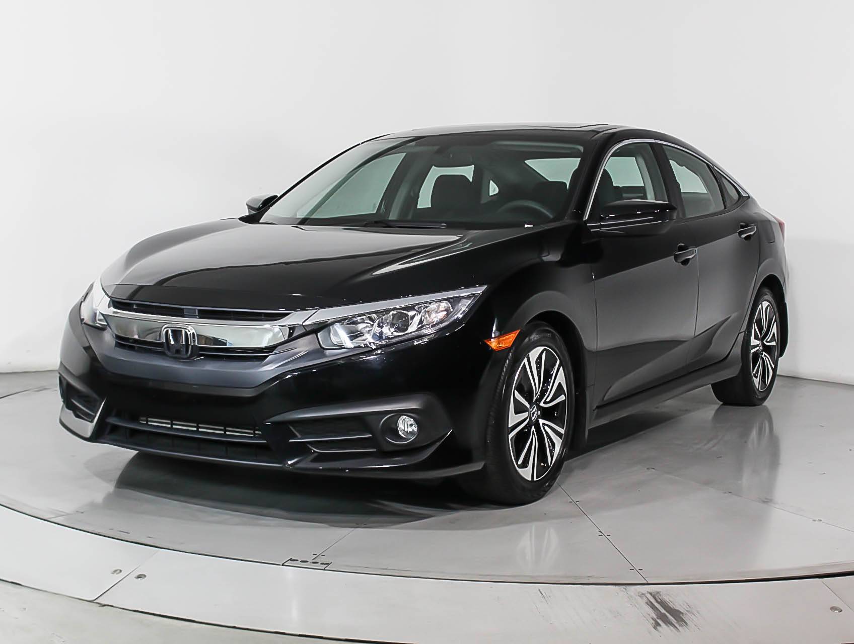 Florida Fine Cars - Used HONDA CIVIC 2017 HOLLYWOOD EX-T