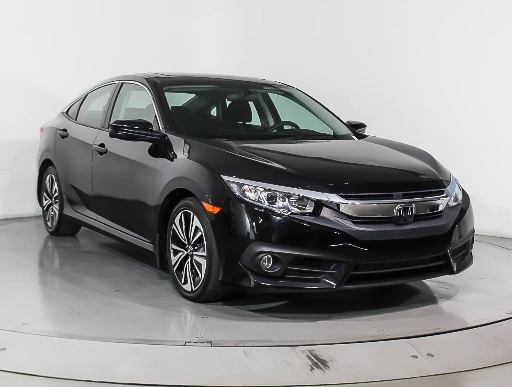 Florida Fine Cars - Used HONDA CIVIC 2017 HOLLYWOOD EX-T