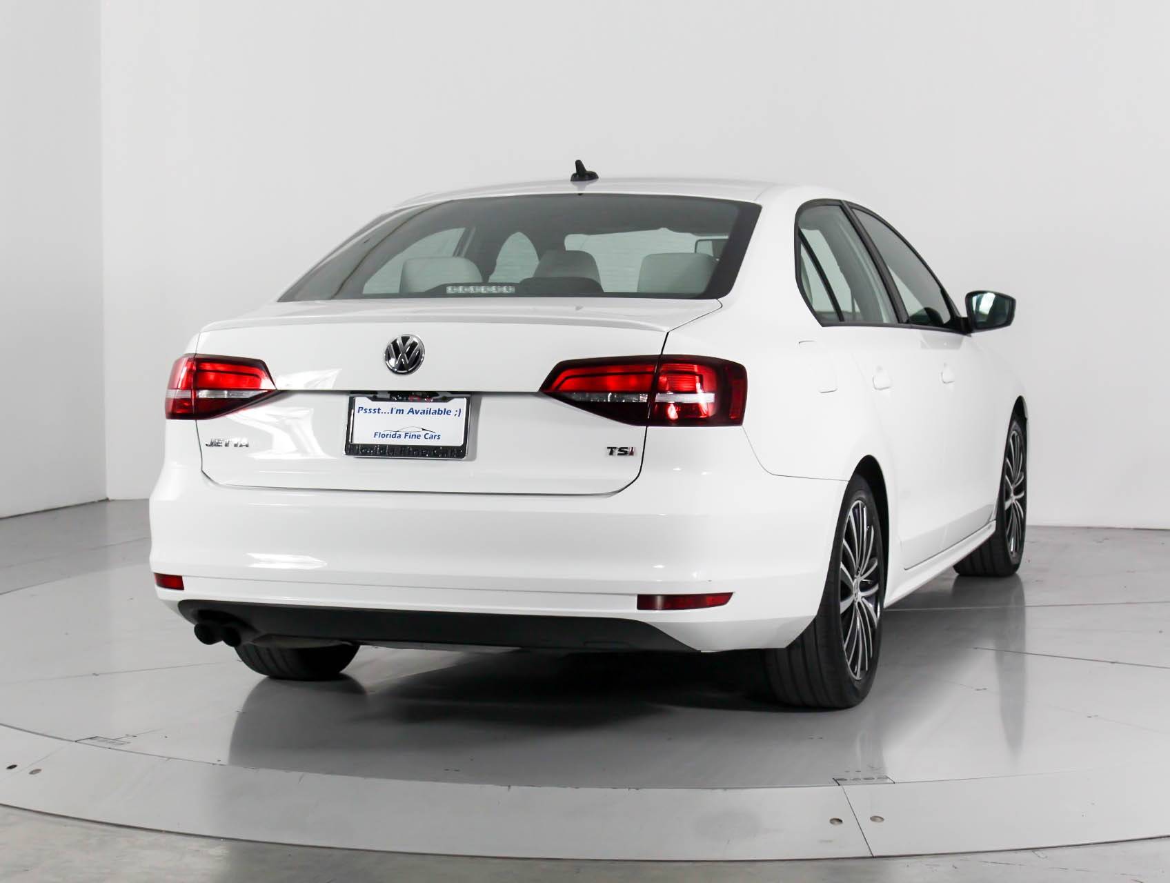 Florida Fine Cars - Used VOLKSWAGEN JETTA 2016 WEST PALM 1.8t Sport