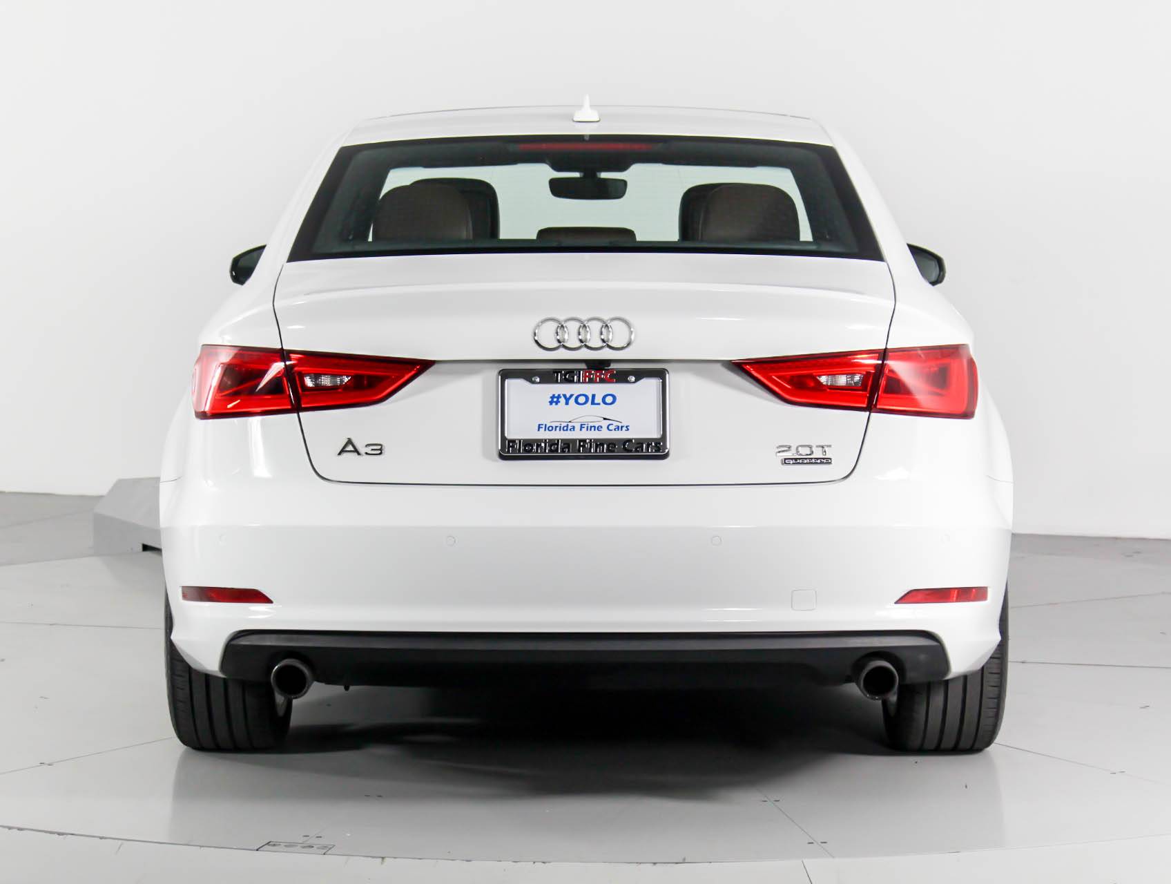 Florida Fine Cars - Used AUDI A3 2016 MIAMI PREMIUM QUATTRO